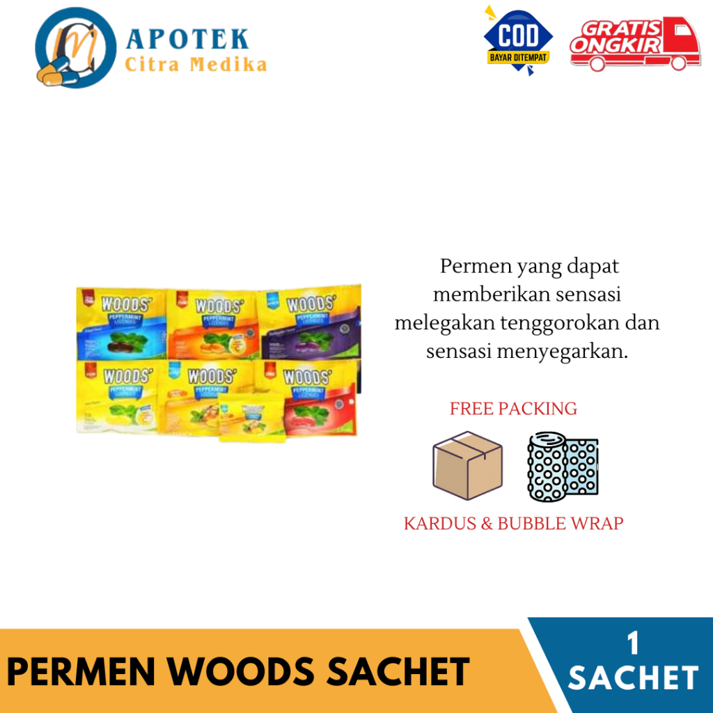 

Permen Woods - Menyegarkan Tenggorokan