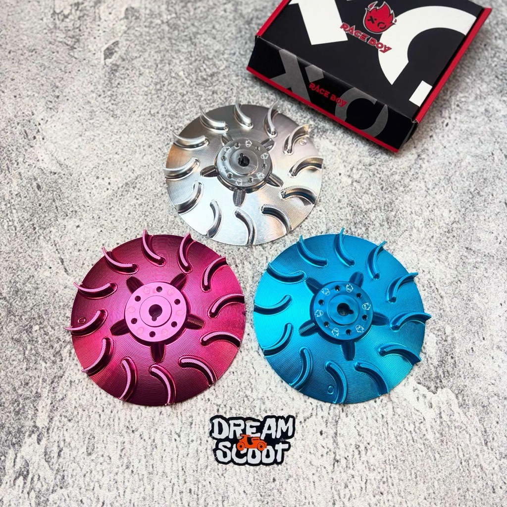 Fan Magnet Race Boy CNC Kipas Magnet Vespa Matic Vespa Sprint Vespa Primavera Vespa S Vespa Lx Vespa