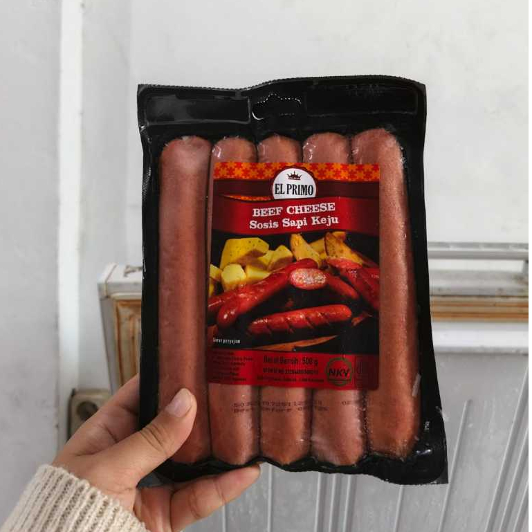 

El Primo Sosis Beef Cheese 500gr isi 5