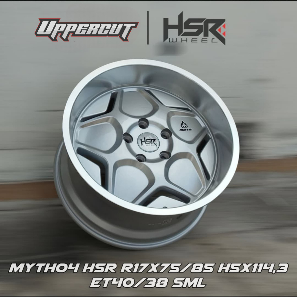 VELG MOBIL HSR MYTH04 RING 17 UNTUK MOBIL CIVIC, CAMRY, ACCORD, STREAM, ODYSSEY