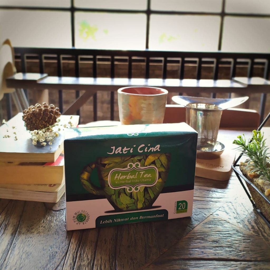 

TEH CELUP JATI CINA - Tea bag Daun Senna Herbal Indo Utama HiU