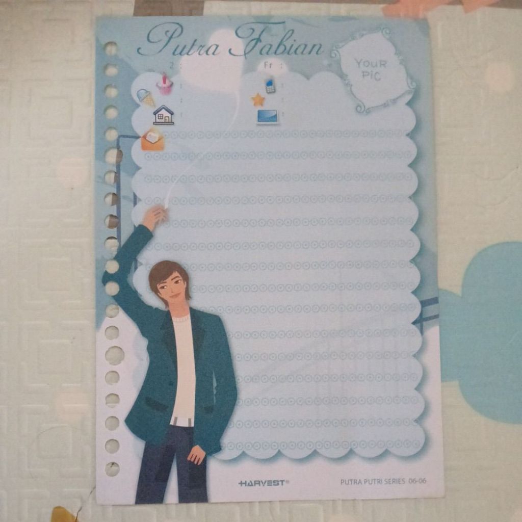 

Kertas Binder Putra Fabian By Harvest