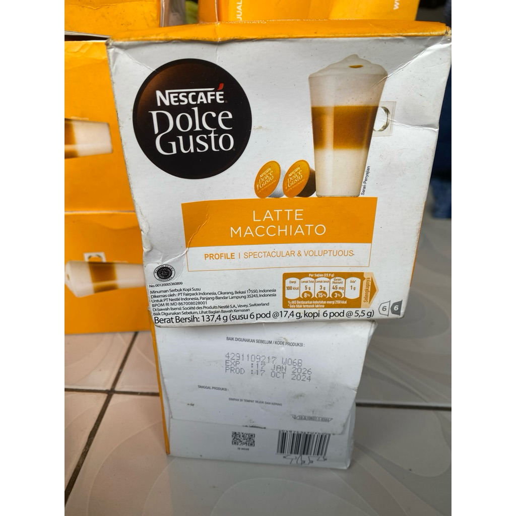 

CAPSULE NESCAFE DOLCE GUSTO isi 12