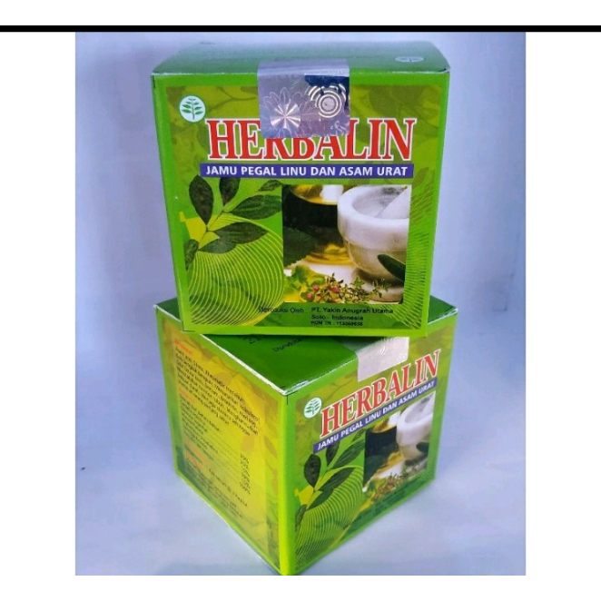 

Kapsul asam Urat Herbalin 10 Sct
