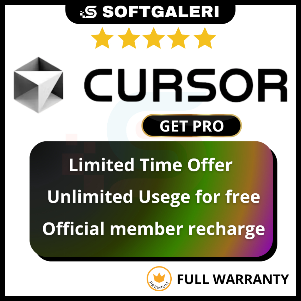 Cursor Pro [PRIVATE] Member Upgrade 1 Month  Code Writing Tool Programming AI Assistance
