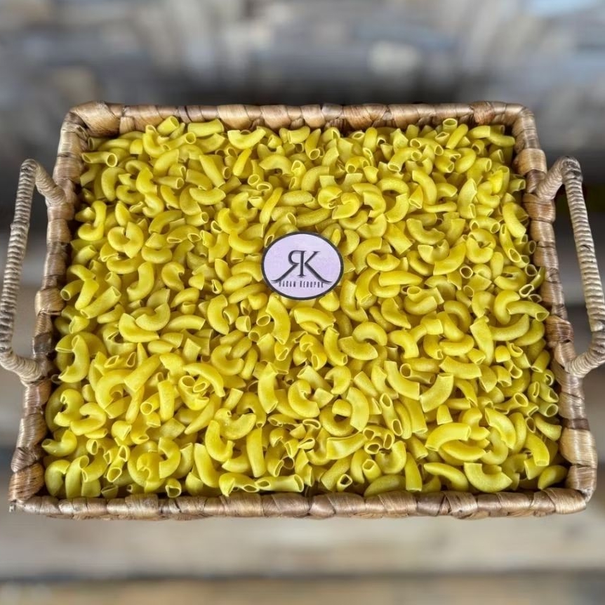 

1Kg Kerupuk makaroni kuning bantat mentah