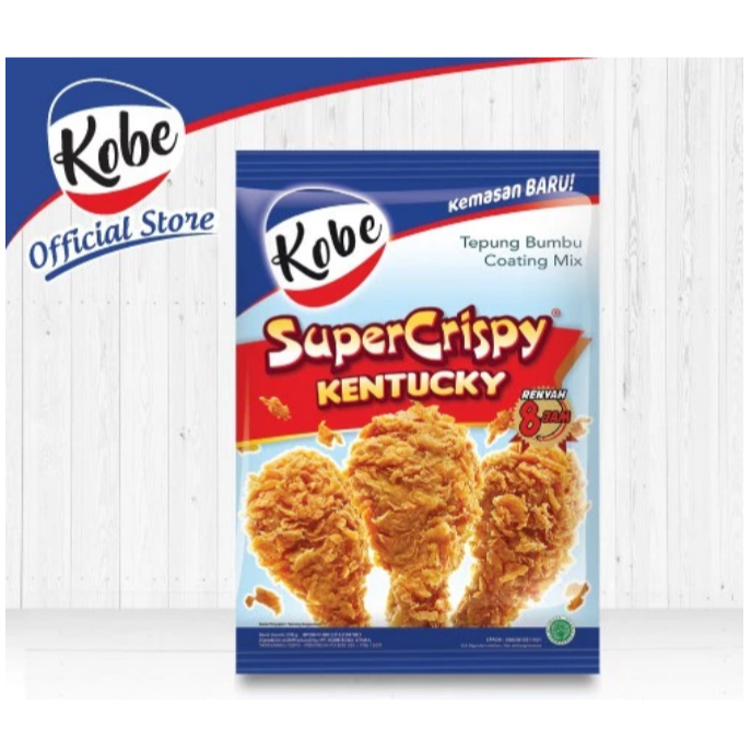 

KOBE TEPUNG BUMBU KENTUCKY SUPER CRISPY