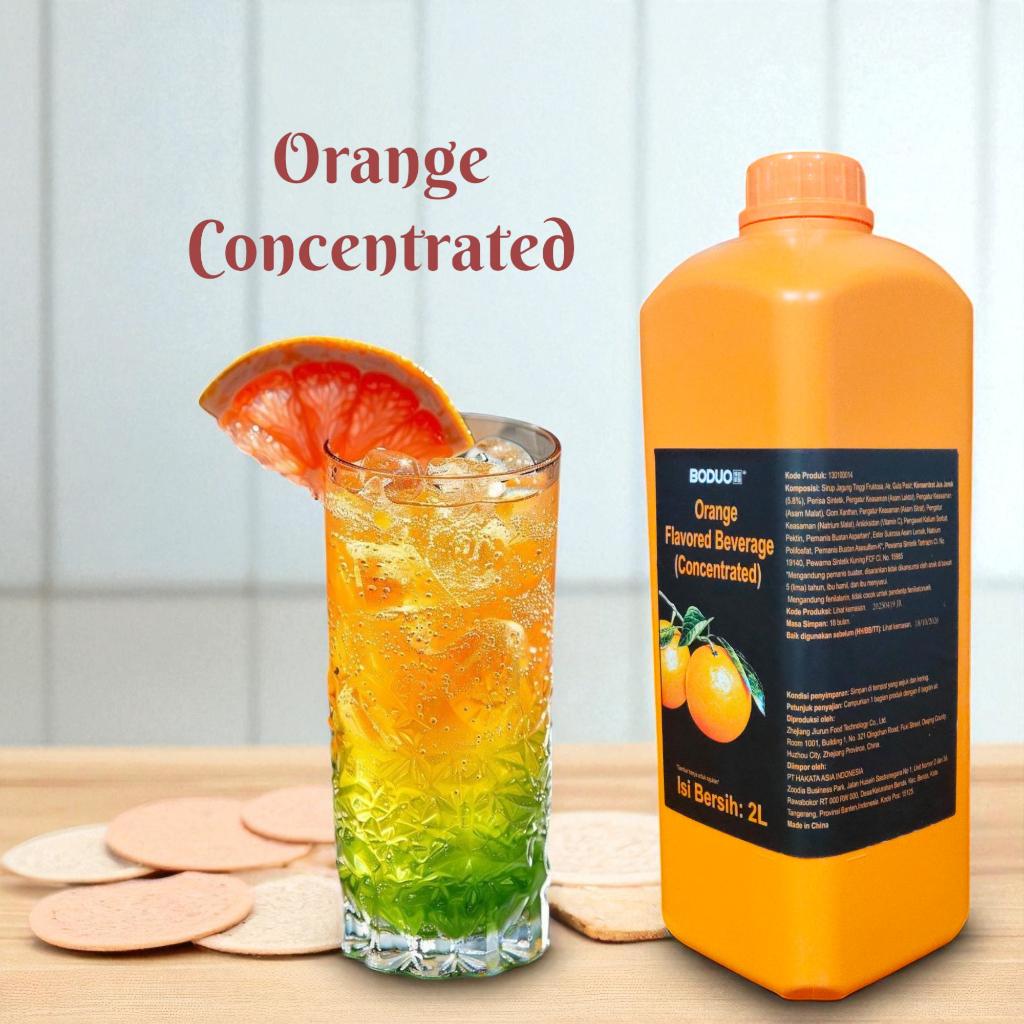 

Boduo Orange Flavored Beverage Concentrated Sirup 2 liter