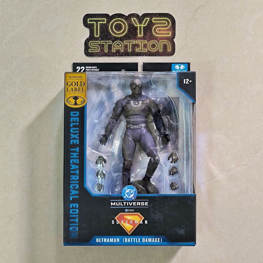 McFarlane Ultraman Battle Damage Superman Movie 2025 DELUXE THEATRICAL EDITION