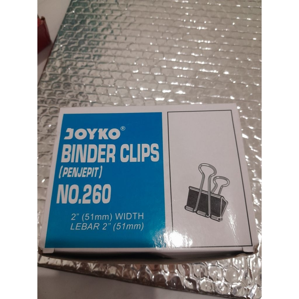 

[Preloved] Binder Clips No. 260 Joyko