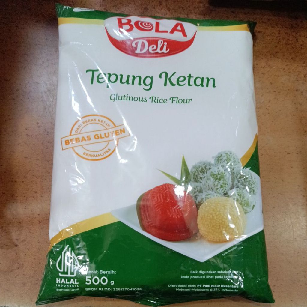 

Tepung Ketan Asli Putih ROSE BRAND/BOLA DELI
