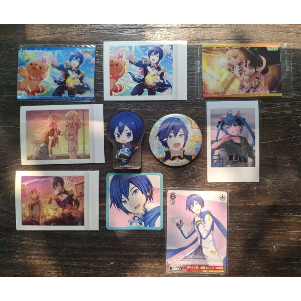 project sekai Glitter badge can badge Vocaloid KAITO hatsune miku