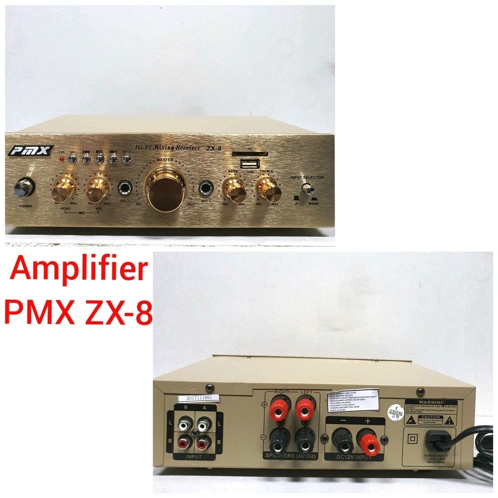 Amplifier PMX ZX 8 AC/DC