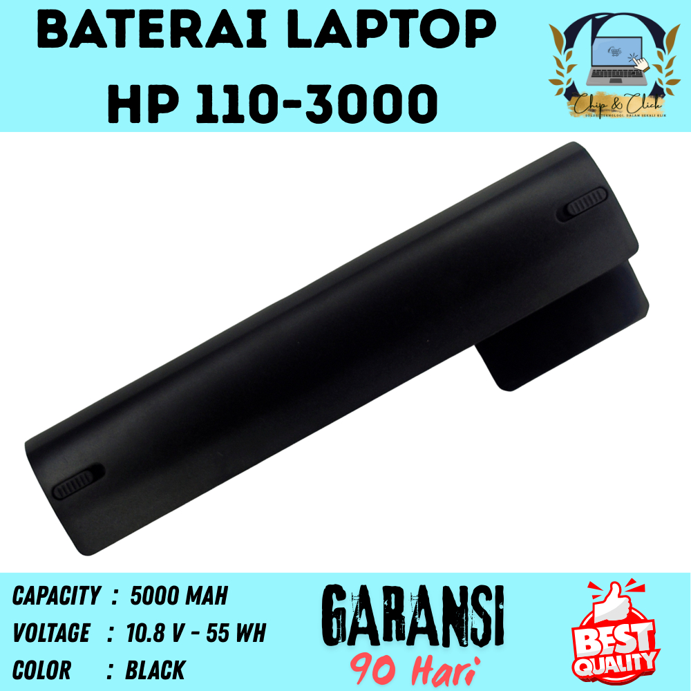 110-3000 Baterai Laptop HP Mini 110-3000 Series BERGARANSI