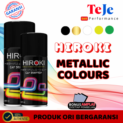 

Cat Semprot Metallic Colours Motor Pilox Hiroki Paint Acrylic 300 CC Cat Akrilik