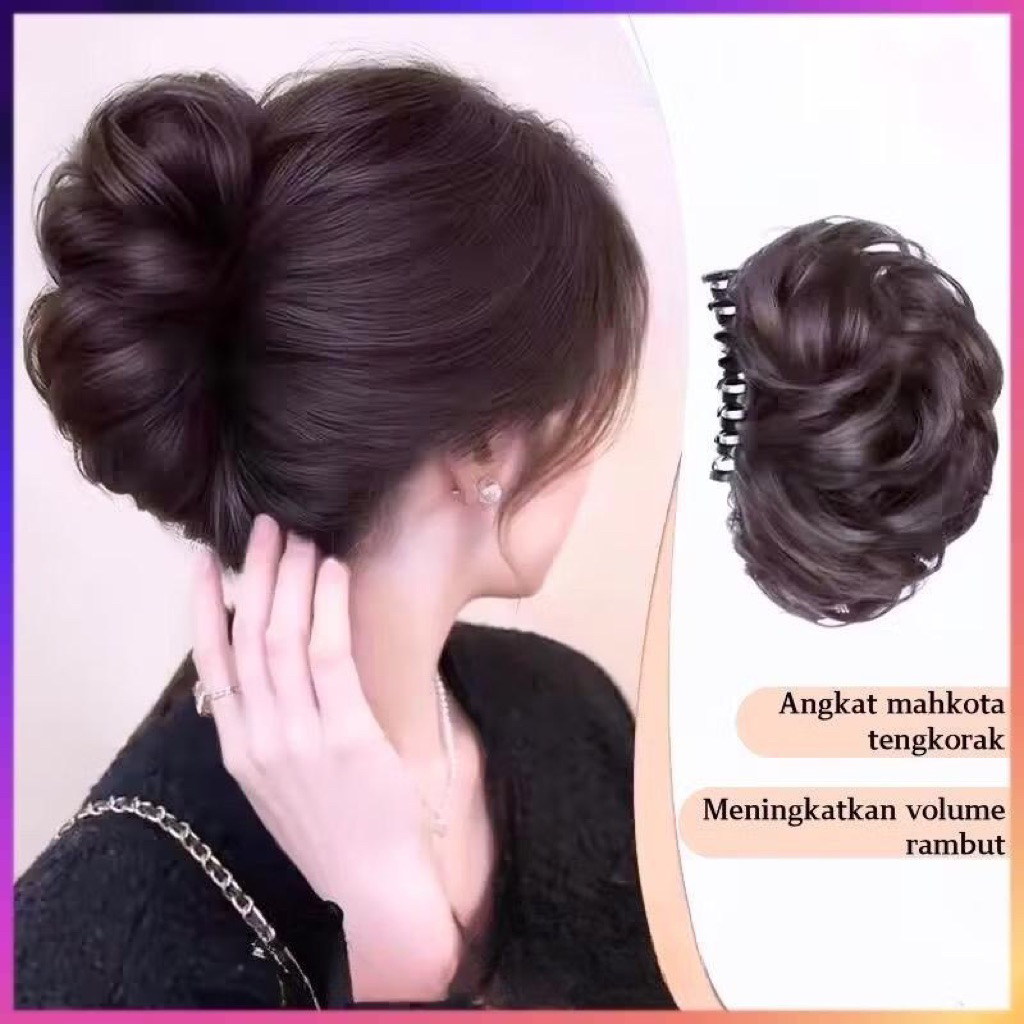 SANGGUL JEPIT KUNCUP BUNGA/SANGGUL MODERN/JEPIT RAMBUT