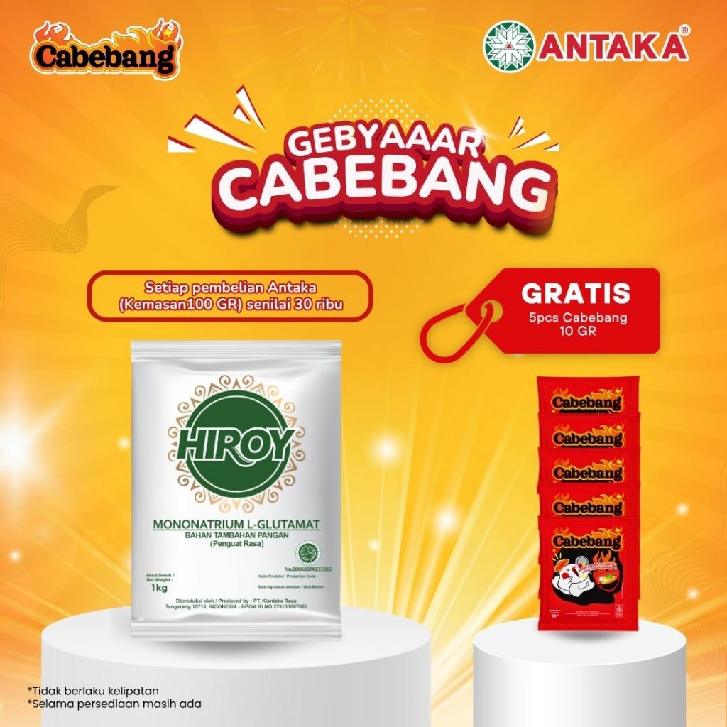 

MSG HIROY 1kg: BUMBU PENYEDAP RASA