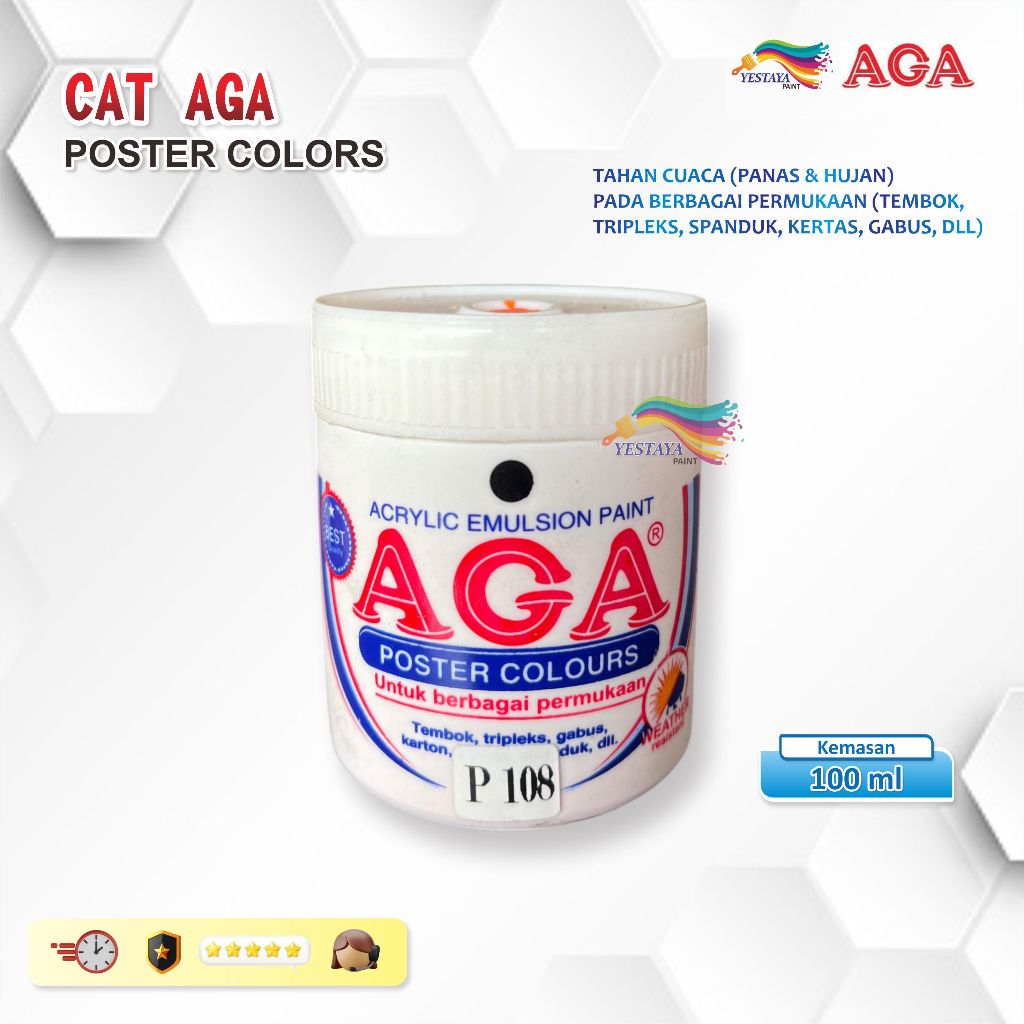 

CAT POSTER AGA KALENG 100 CC