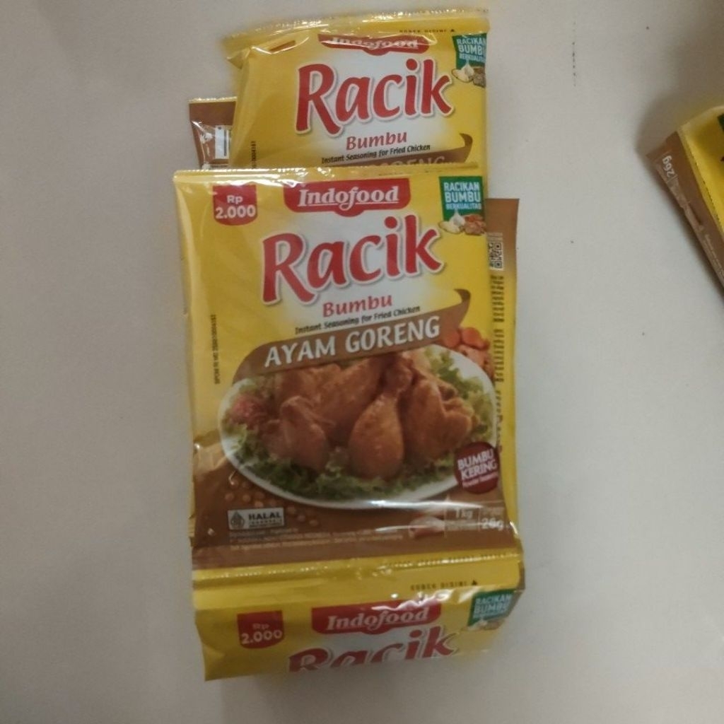 

racik ayam goreng 10pcs/1rcng