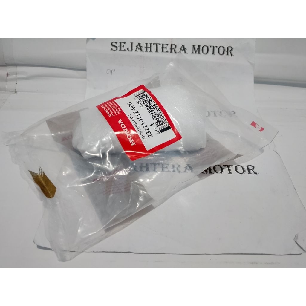 As Gear Depan asli HONDA untuk motor SUPRA HELM IN 23221-KYZ-900