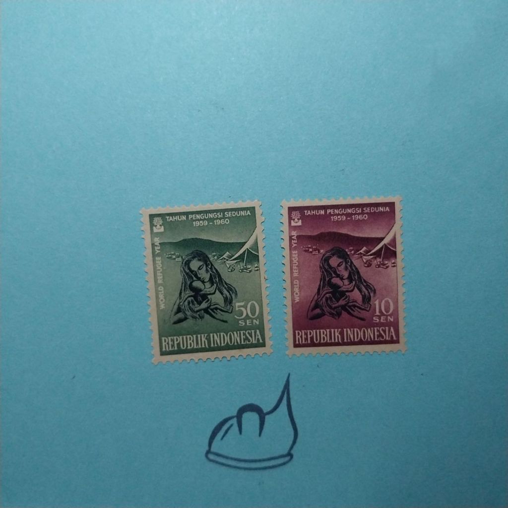 

Perangko Seri Pengungsi Ibu dan Anak