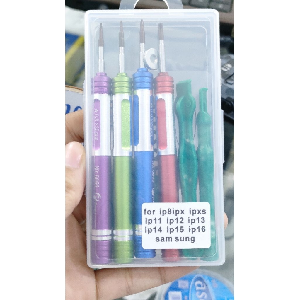 OBENG SET IPHONE 7 NO .6666