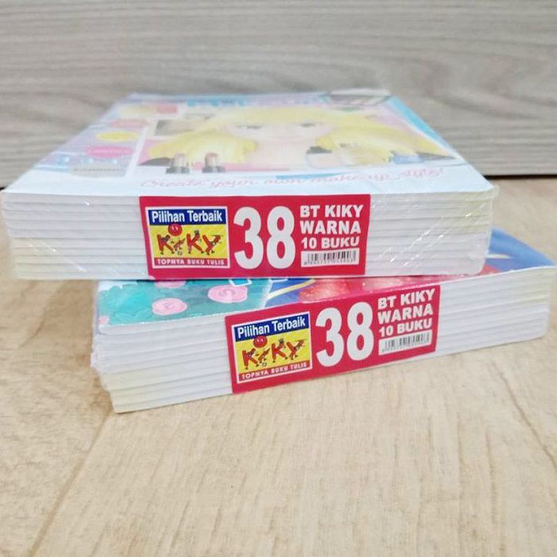 

(PACK) BUKU TULIS KIKY 38LEMBAR (1PACK ISI 10PCS)
