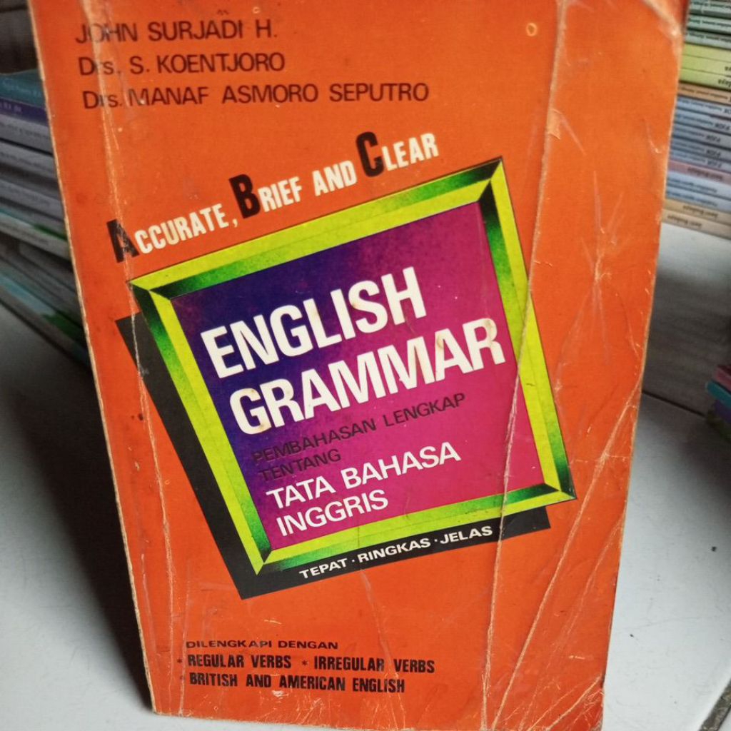 ABC ENGLISH TATA BAHASA INGGRIS TEPAT, RINGKAS,JELAS