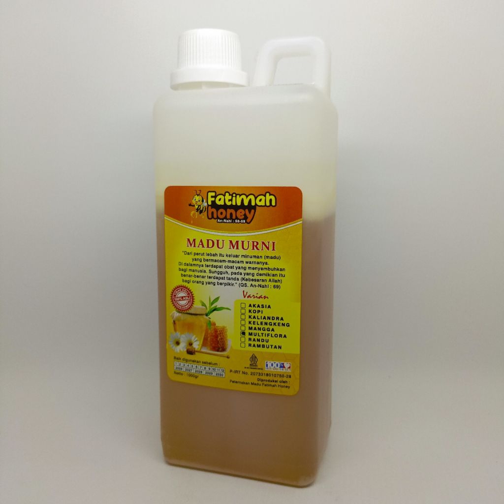 

MADU MULTIFLORA FATIMAH 1000GR