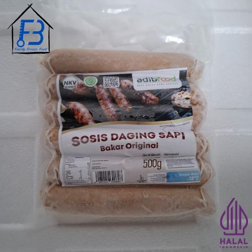 

Sosis Daging Sapi - JUMBO (isi 6) 500 gr