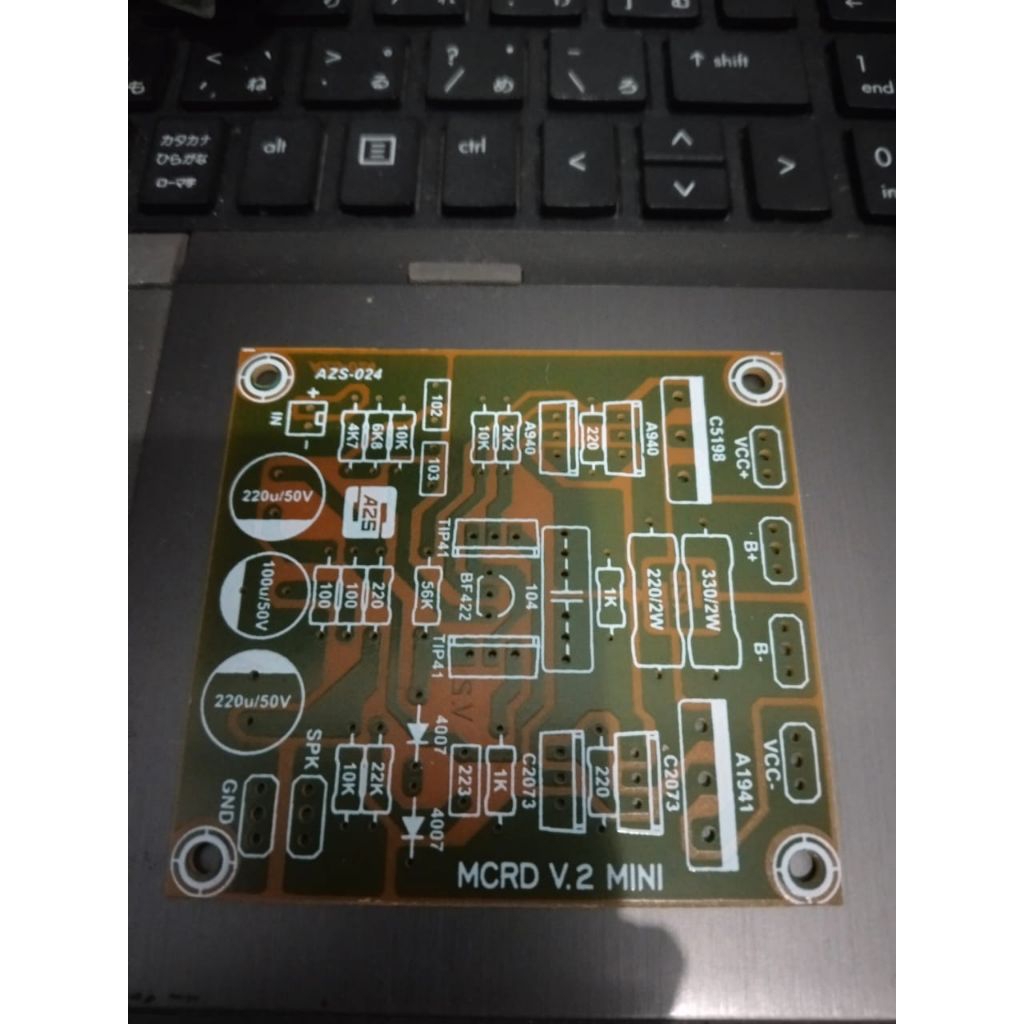 PCB Driver Power Amplifier MCRD V2 Mini.