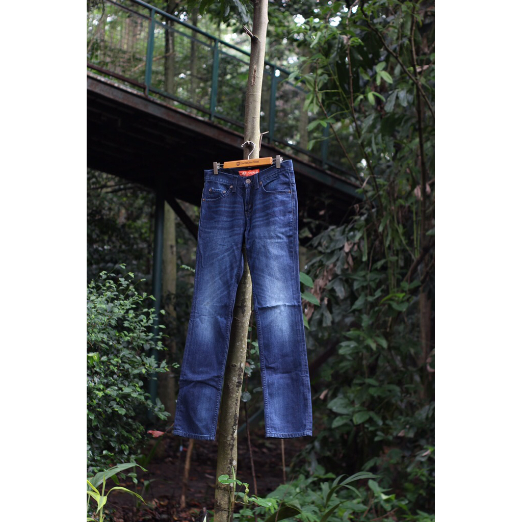 Lea Jeans Original / Celana Pria Denim / Slim Fit