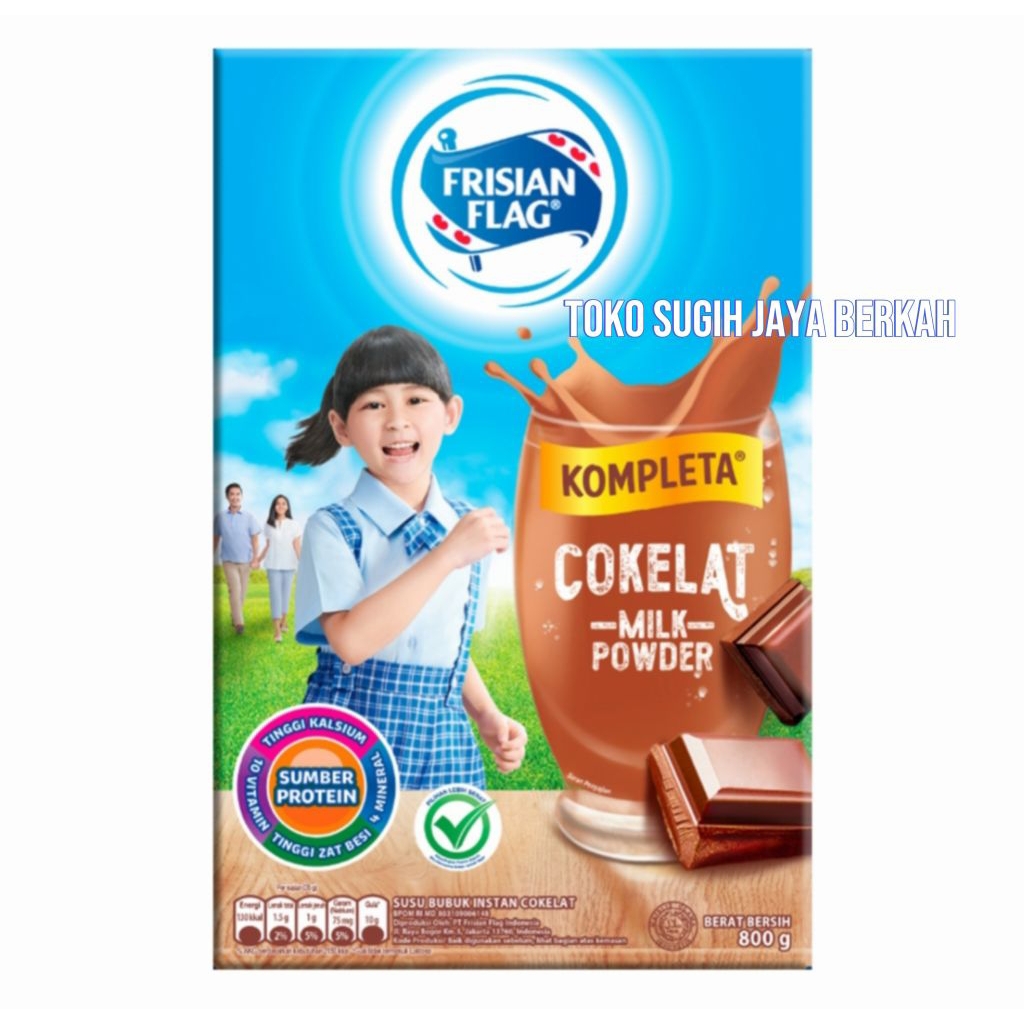 

suai bubuk frisian flag instan coklat | frisian flag | susu bubuk coklat