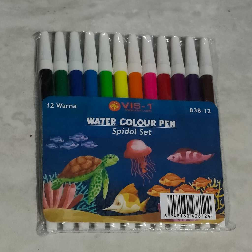 

VIS-1 Spidol Kecil 12 Warna - 838-12 / Harga Murah