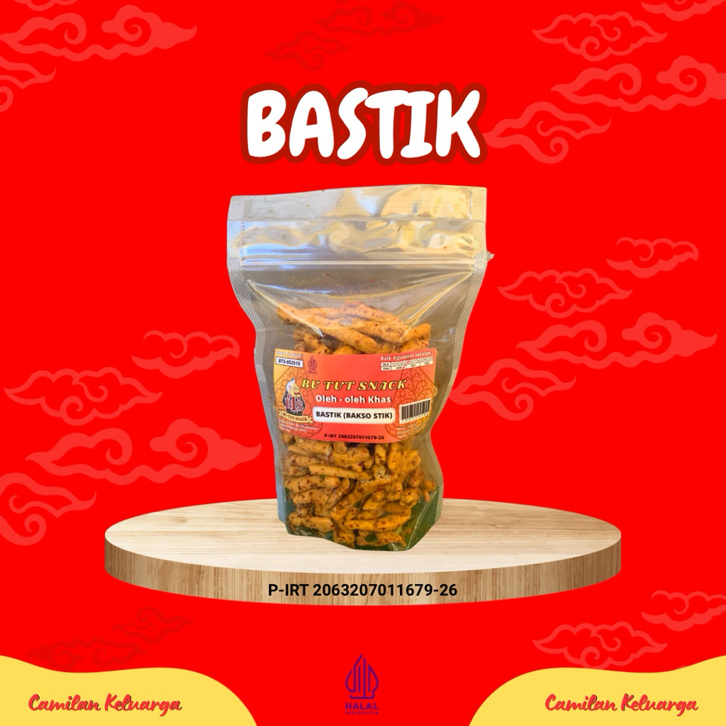 

BASTIK PEDAS ( BAKSO GORENG STIK PEDAS ) SPICY 130 GRAM