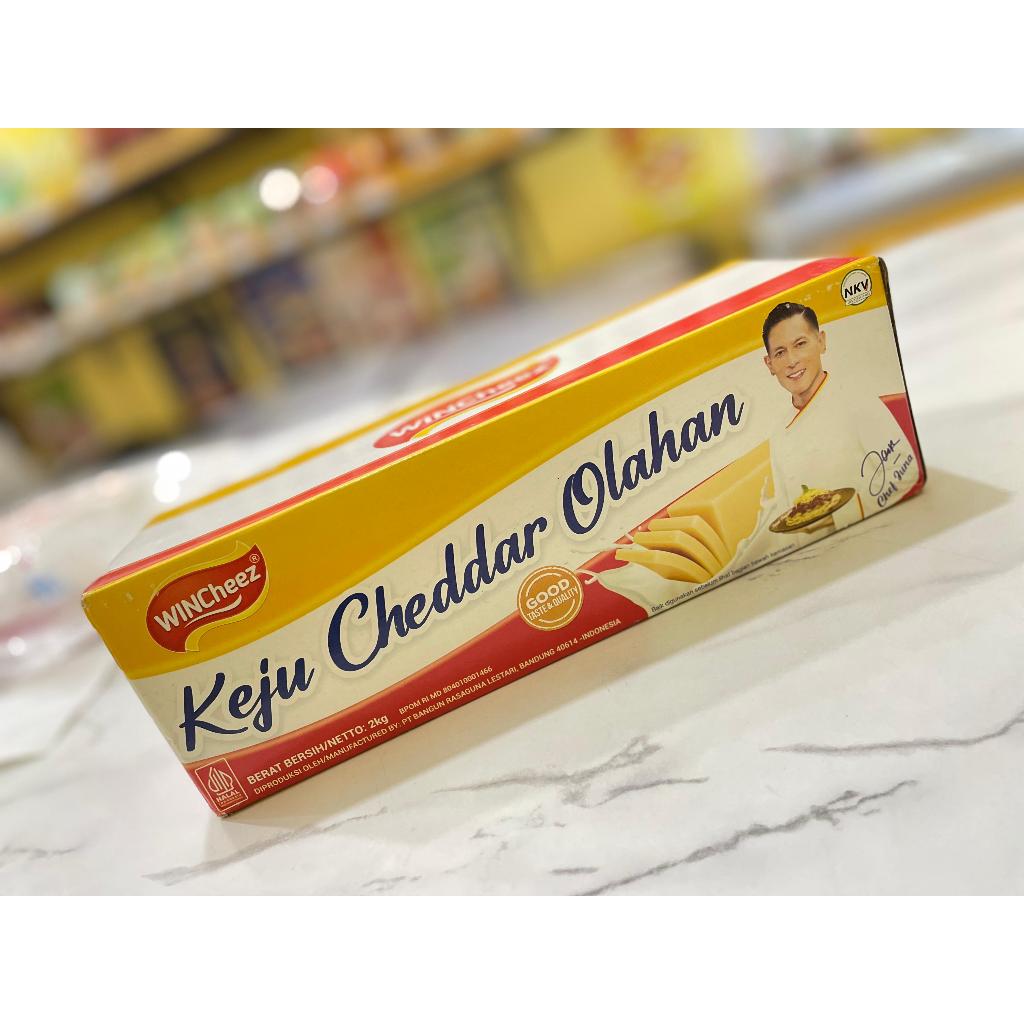 

WINCheez Keju Cheddar balok 2kg