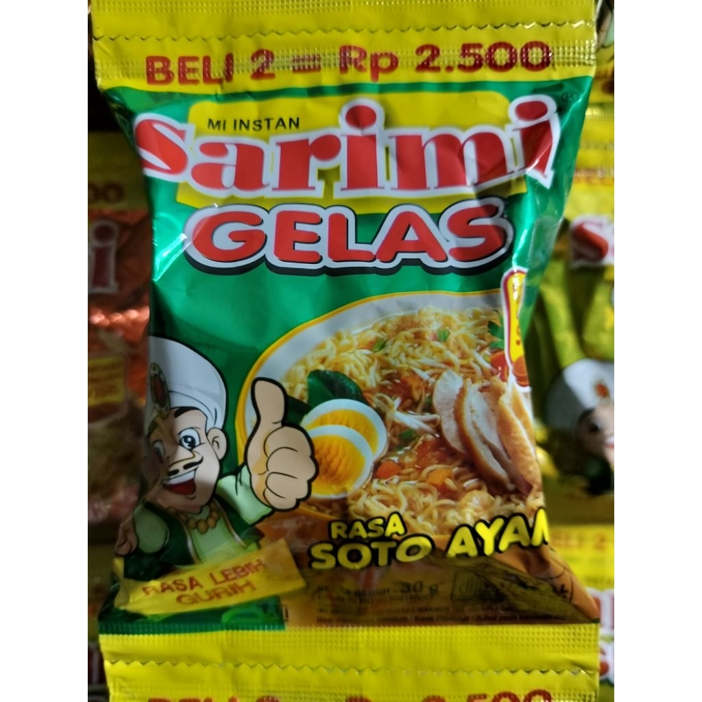 

Sarimi Gelas Aneka Rasa