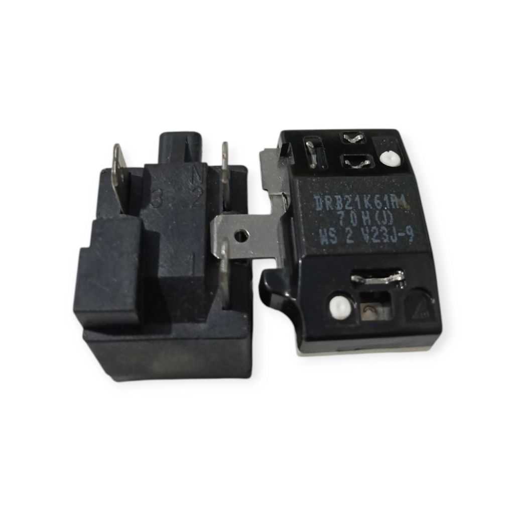 Relay | Rilay/ PTC Overload Kulkas 2 Pintu Polytron | Relay 3 kaki + Overload DRB 21