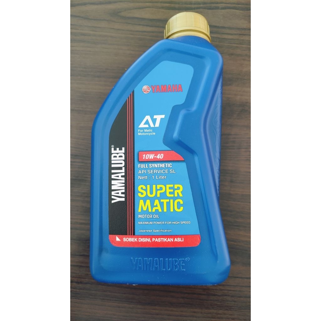 OLI YAMALUBE SUPER MATIC 1LITER PELUMAS MOTOR 1L YAMALUBE SUPER MATIC