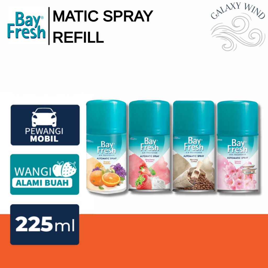 BAYFRESH MATIC REFILL SPRAY - PENGHARUM RUANGAN