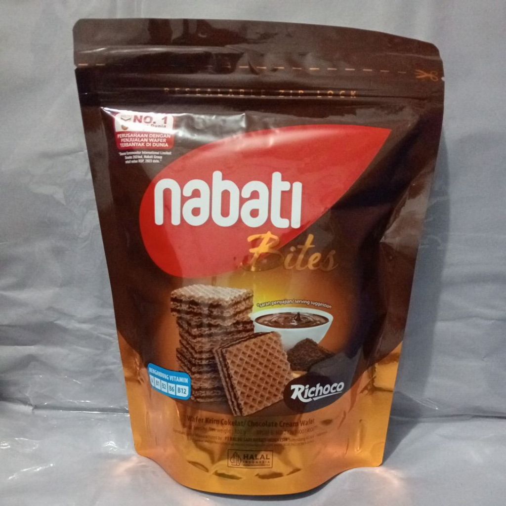 

Nabati Bites Wafer Richoco 100g