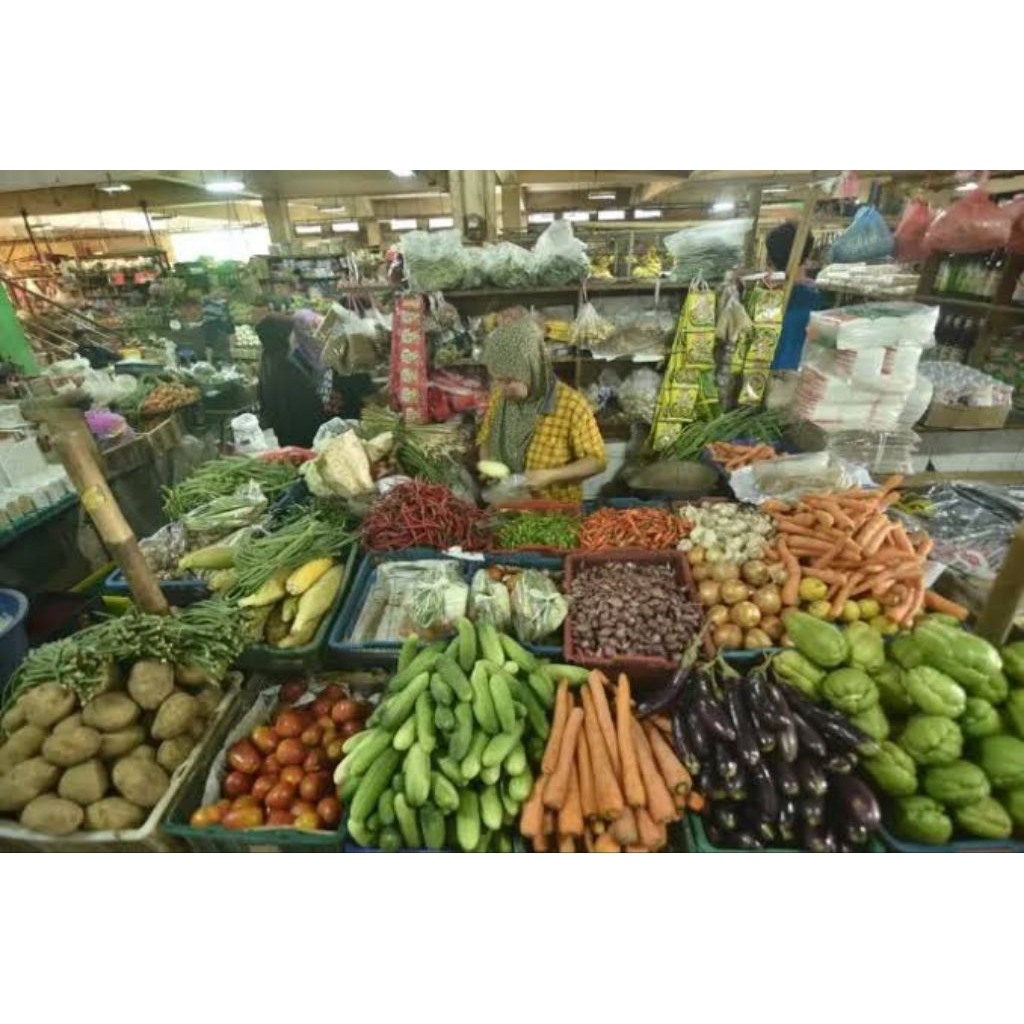 

Sayur sayuran segar 200gram pasar pagi flamboyan