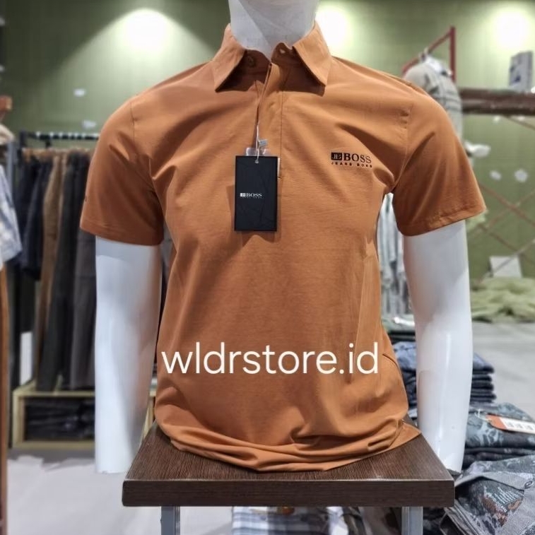 KAOS WANGKI PRIA JB BOSS ORIGINAL LENGAN PENDEK SLIMFIT STRECH JBKB9000 MILO