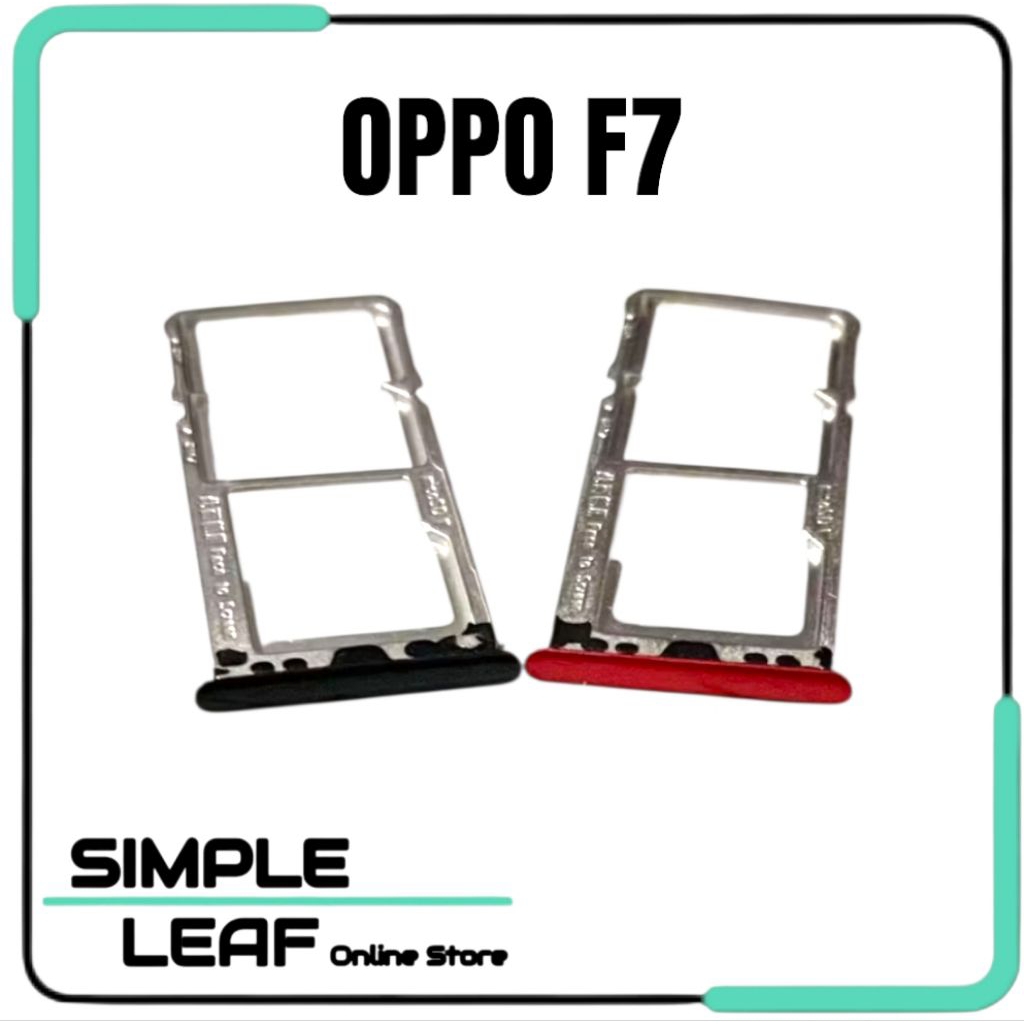 Simtray Slot Simcard - Tempat Simcard Oppo F7 Original