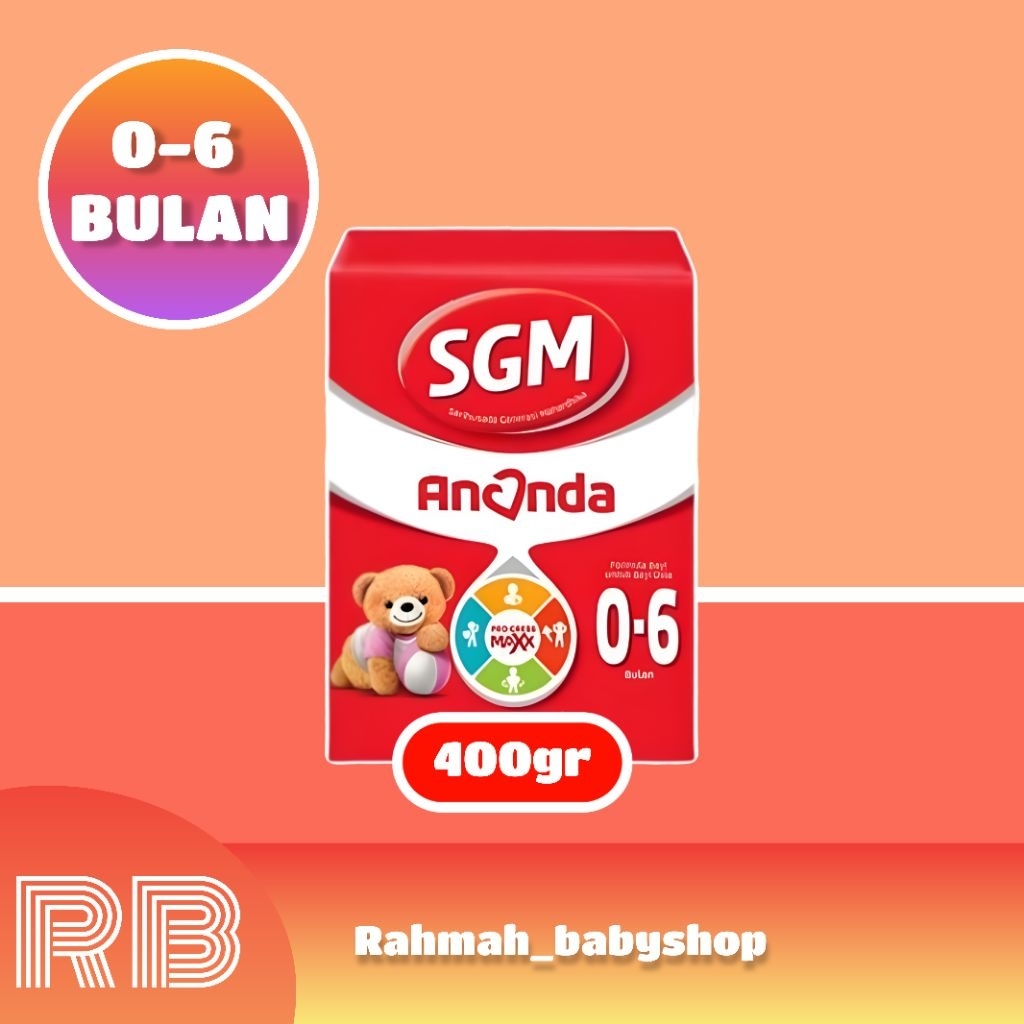 Susu SGM Ananda (0-6 Bulan) Susu Formula Bayi 400gr