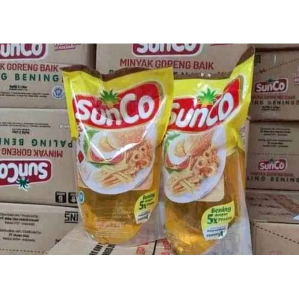 

minyak goreng sunco refil netto 2l