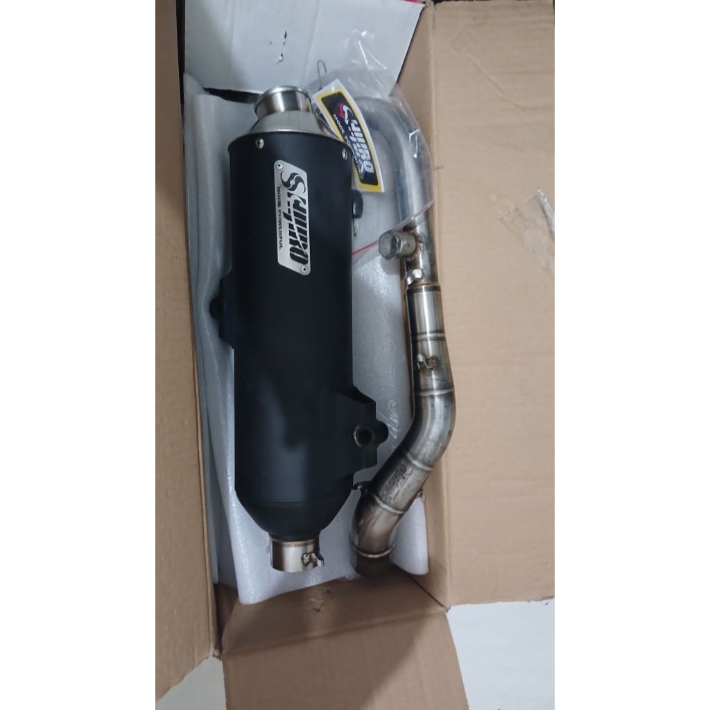 knalpot shijiro Aerox Old