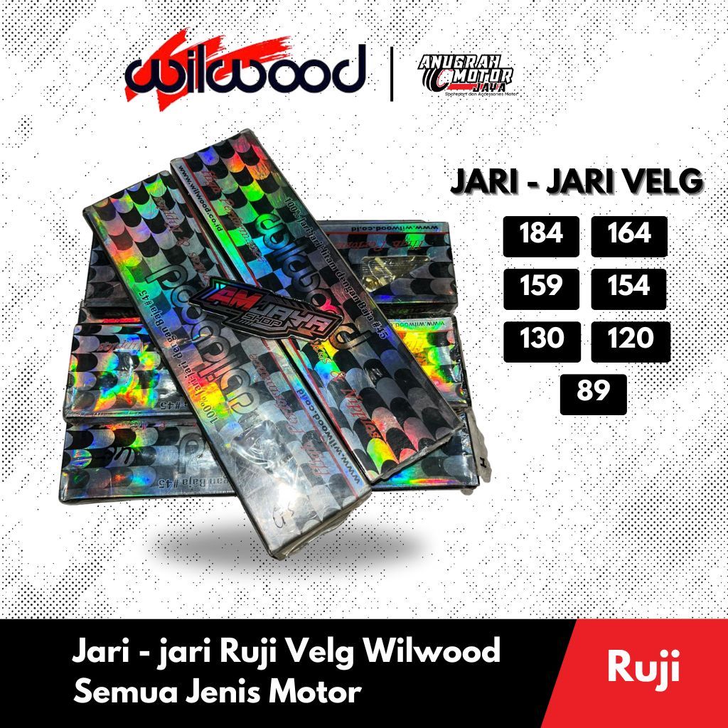 Ruji Wilwood Ring 17 uk 184 164 154 130 | Ruji Motor Fiz R Supra X Jupiter Z Jupiter MX