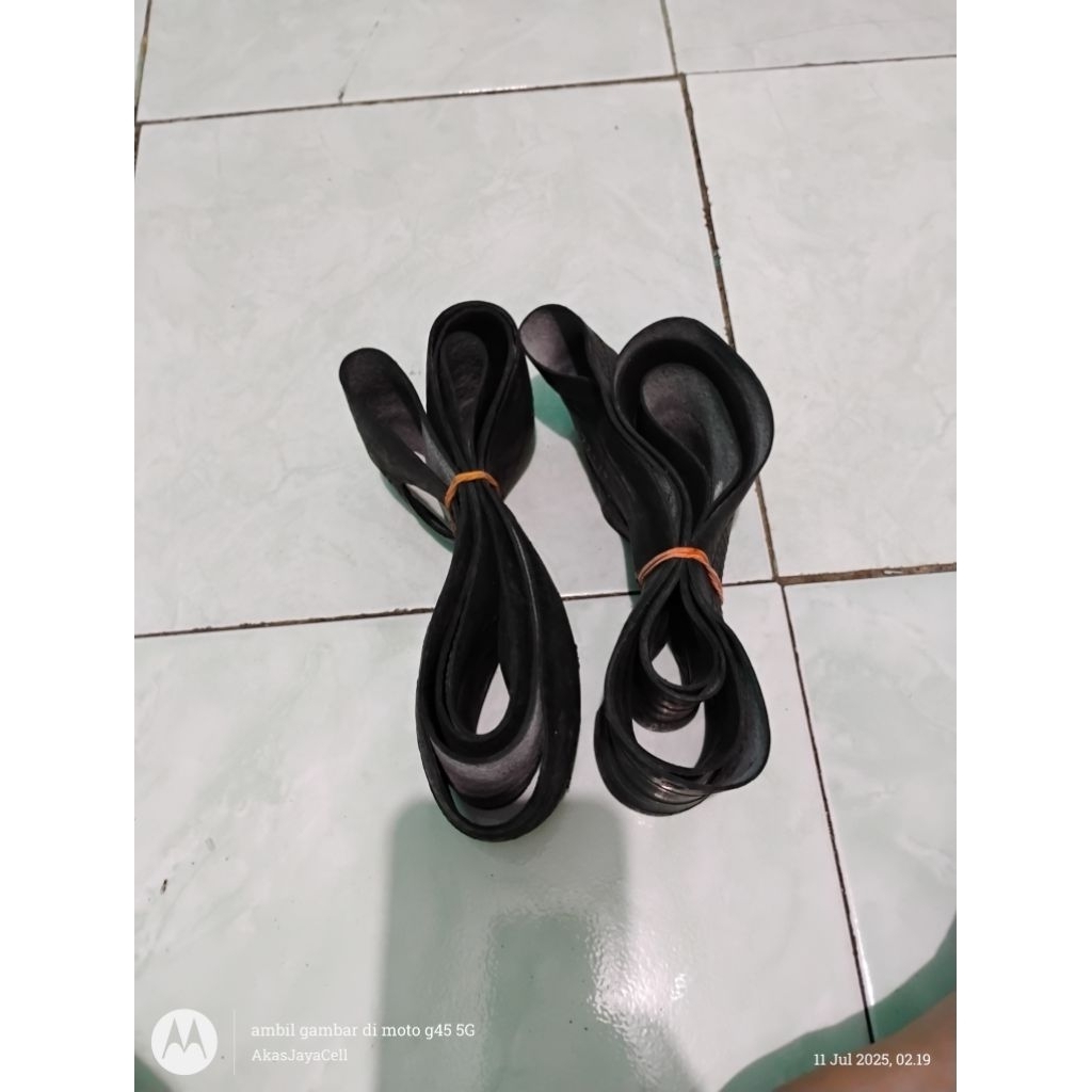 karet pelindung ban dalam motor dari ban dalam bekas
