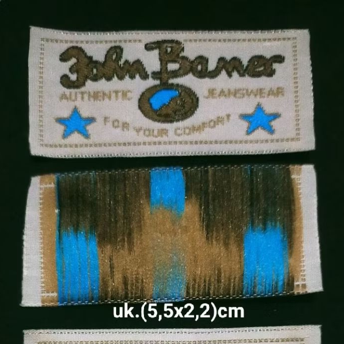 

label merek label (main) tag johnbaner jeanswear